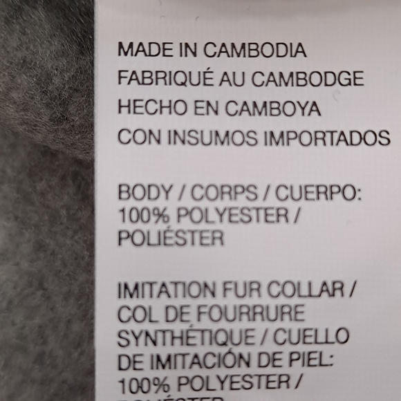 G.H. BASS Men's Sherpa Fleece Button Mock Sweater Moonstruck Heather Gray - 2X - Picture 9 of 10